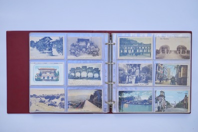 Een album met Chinese postkaarten, 19/20e eeuw